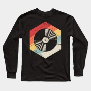 Vinyl Record Chicago House Electronic Music Gift Long Sleeve T-Shirt